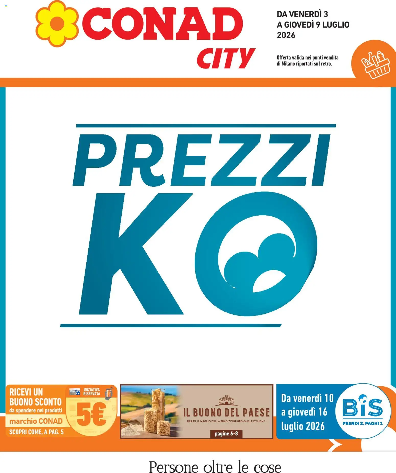 Volantino Conad del 03/07/2026 | Pagina: 1