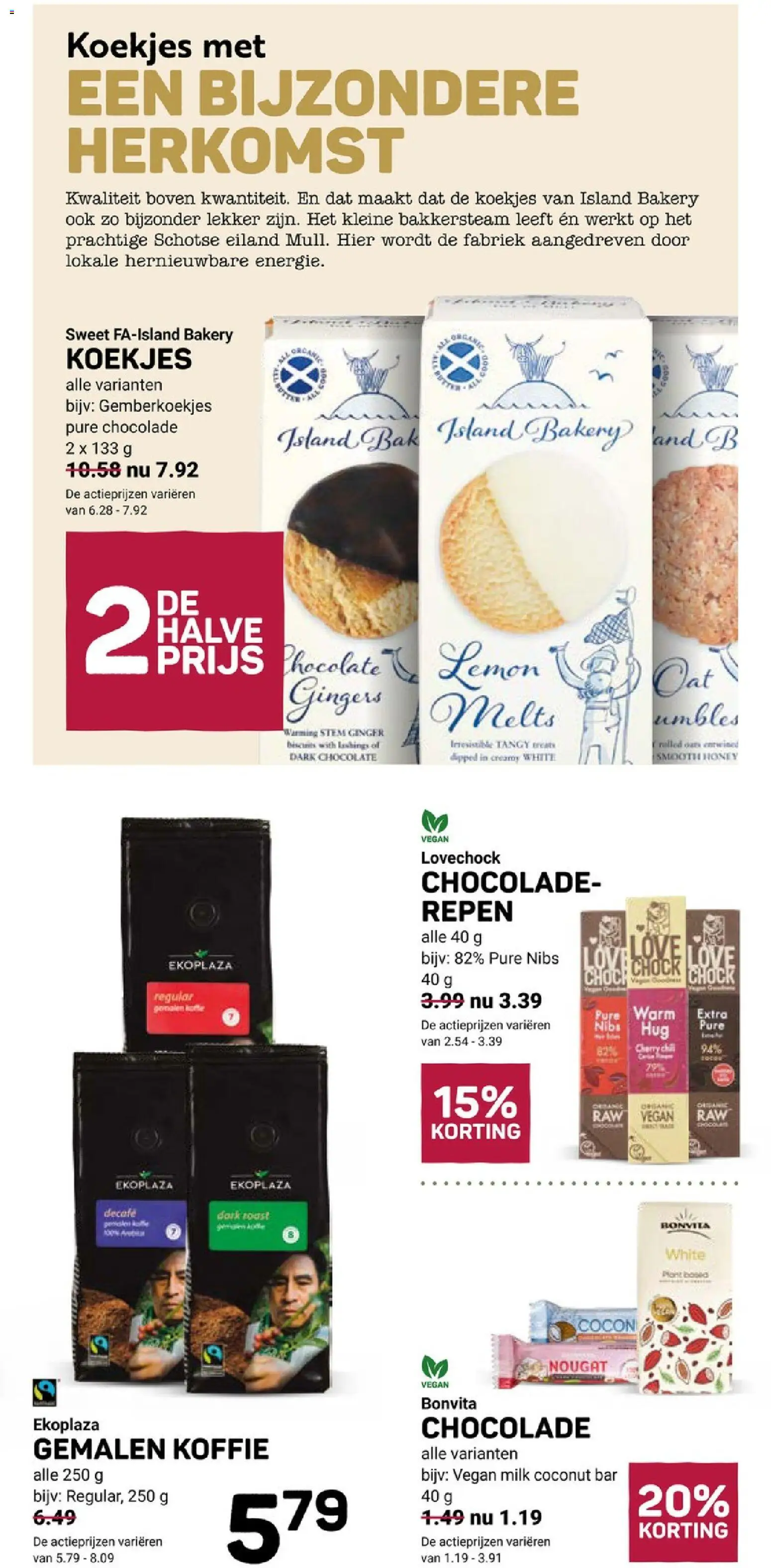 {H1} | Pagina: 7 | Producten: Koffie, Chocolade, Koekjes, Appel