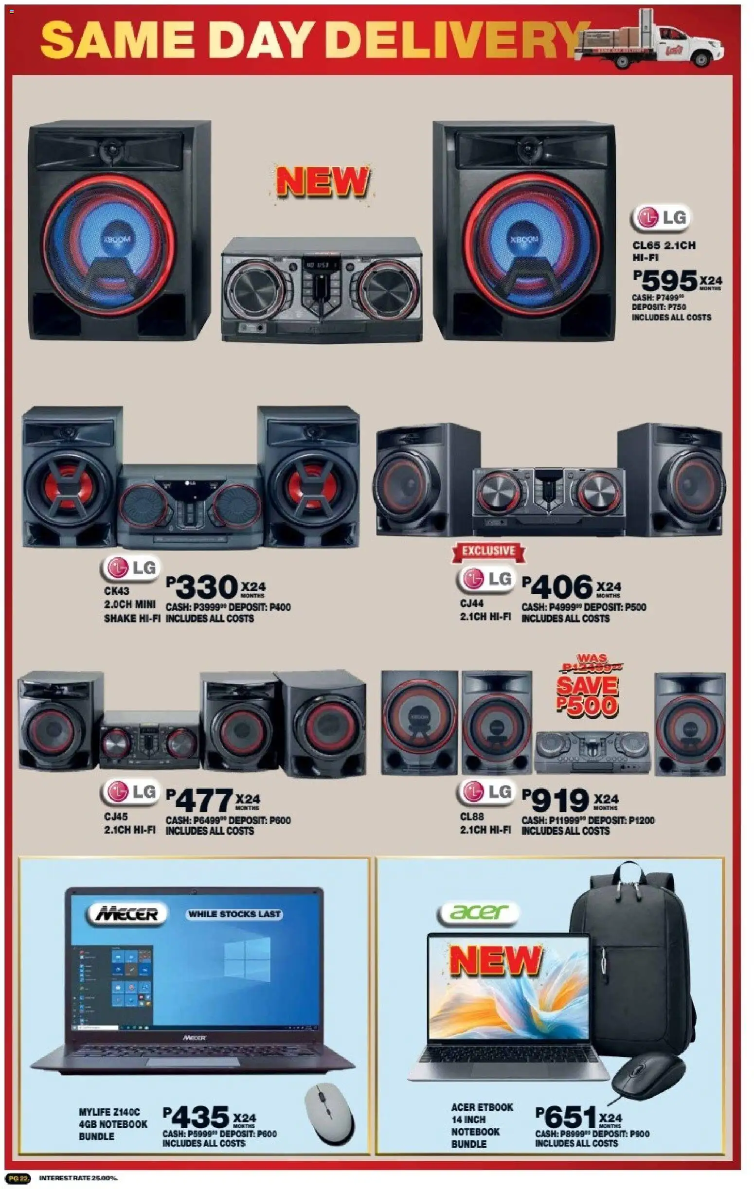New Lewis Stores catalogue – valid from 05/10/2026 | Page: 22 | Products: Notebook
