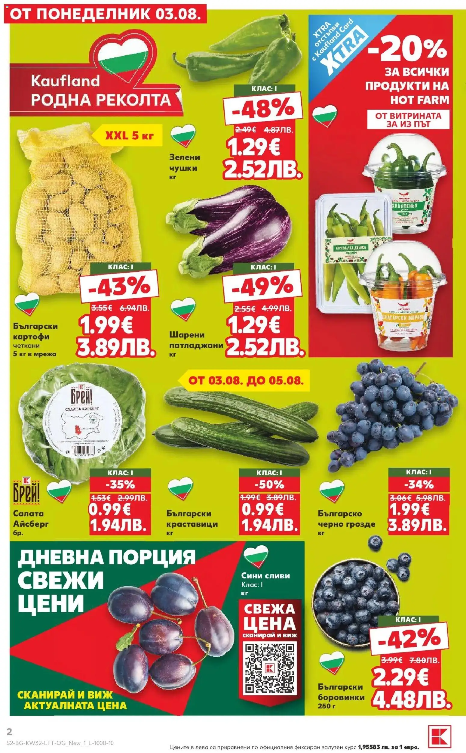 {H1} | Страница: 2 | Продукти: Краставици, Мрежа, Грозде, Боровинки