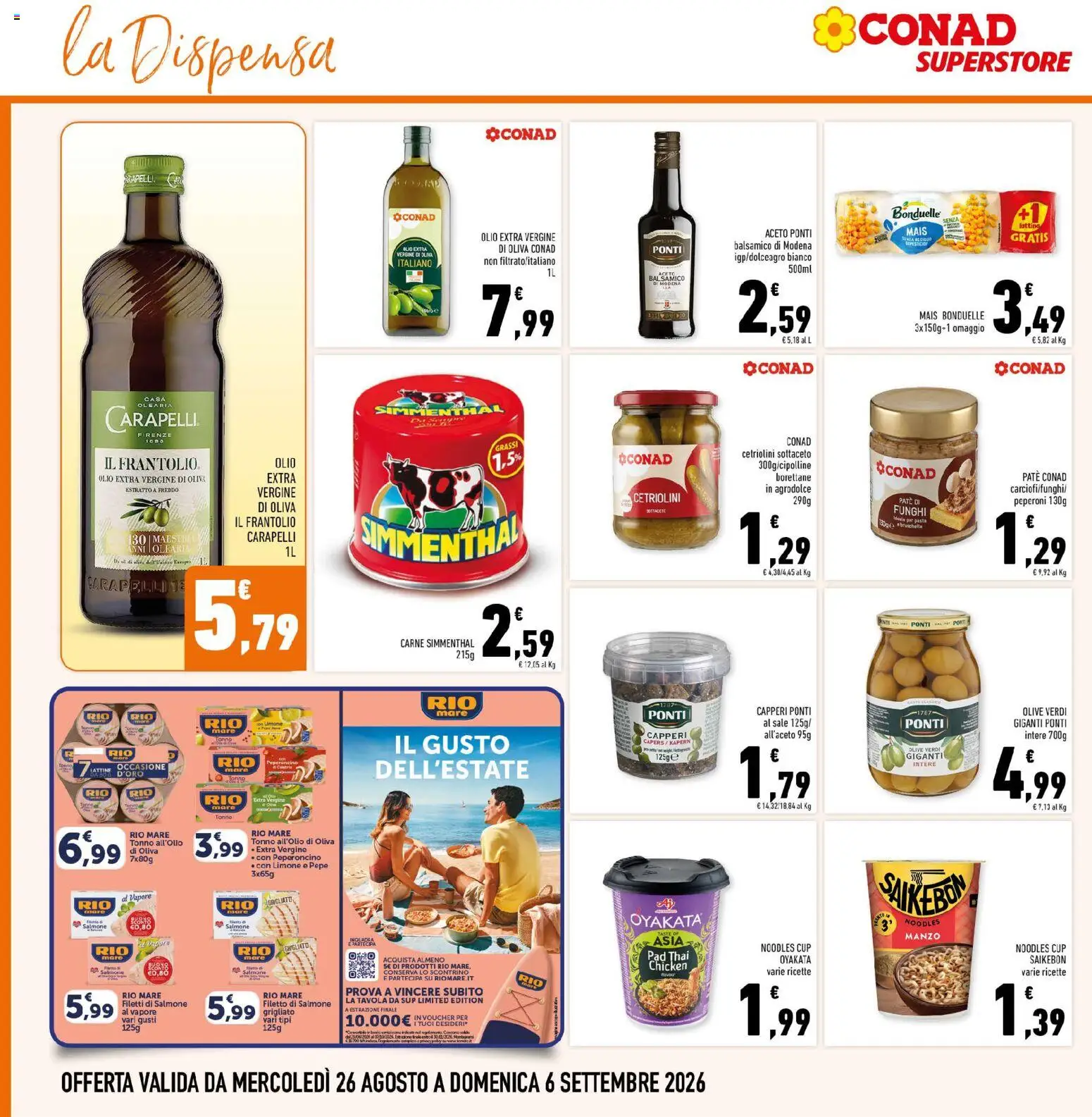 Volantino Conad del 26/08/2026 | Pagina: 18
