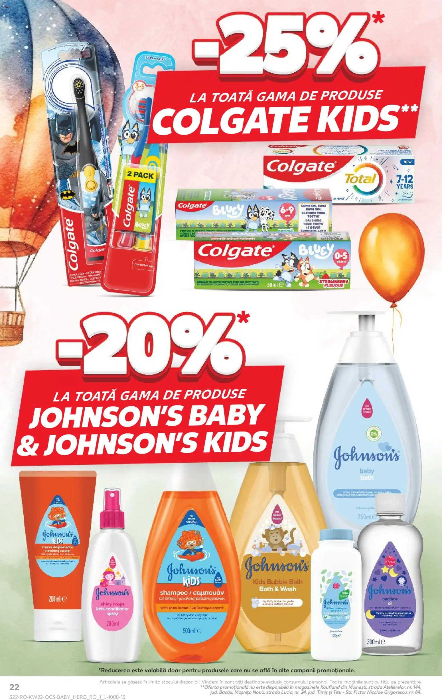 Noul catalog Kaufland – valabil de la 27.05.2026 | Pagină: 22 | Produse: Pudră, Cremă, Mere, Pastă de dinți