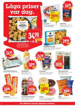 MAJONNÄS, 460g. 400ml. Olika sorter. Jämförpris 54:13 kr/kg 62:25 kr/l. Lägsta 30-dgrspris 28:29-31:13 kr - Förhandsvisning av reklamblad från butik Willys aktuell från 18.05.2026 | Sida: 6