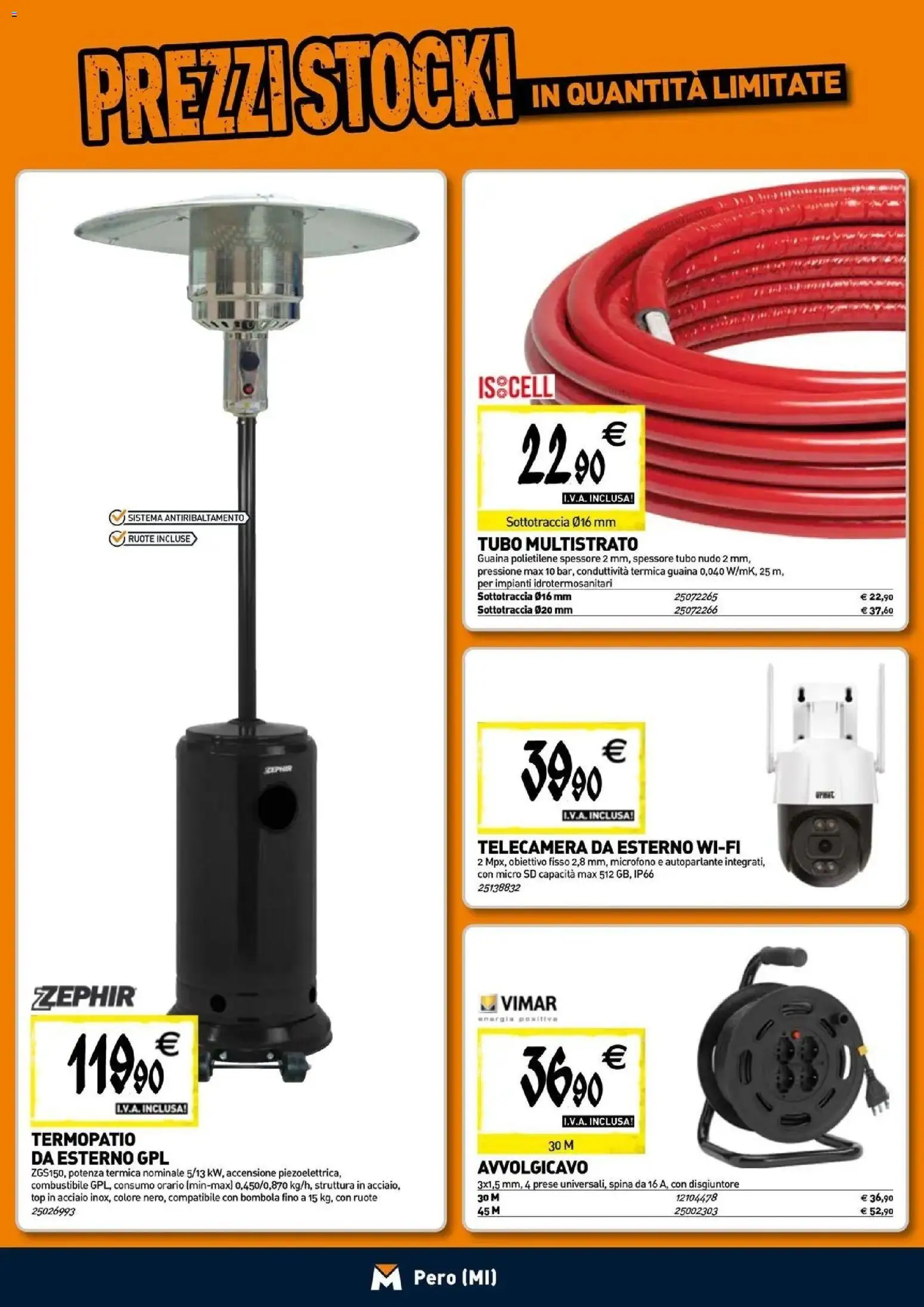 Nuovo TECNOMAT - Straordinari prezzi stock! dal 24/09/2026 > offerte anteprima 🛍️ | Pagina: 9 | Prodotti: Top, Tubo, Microfono
