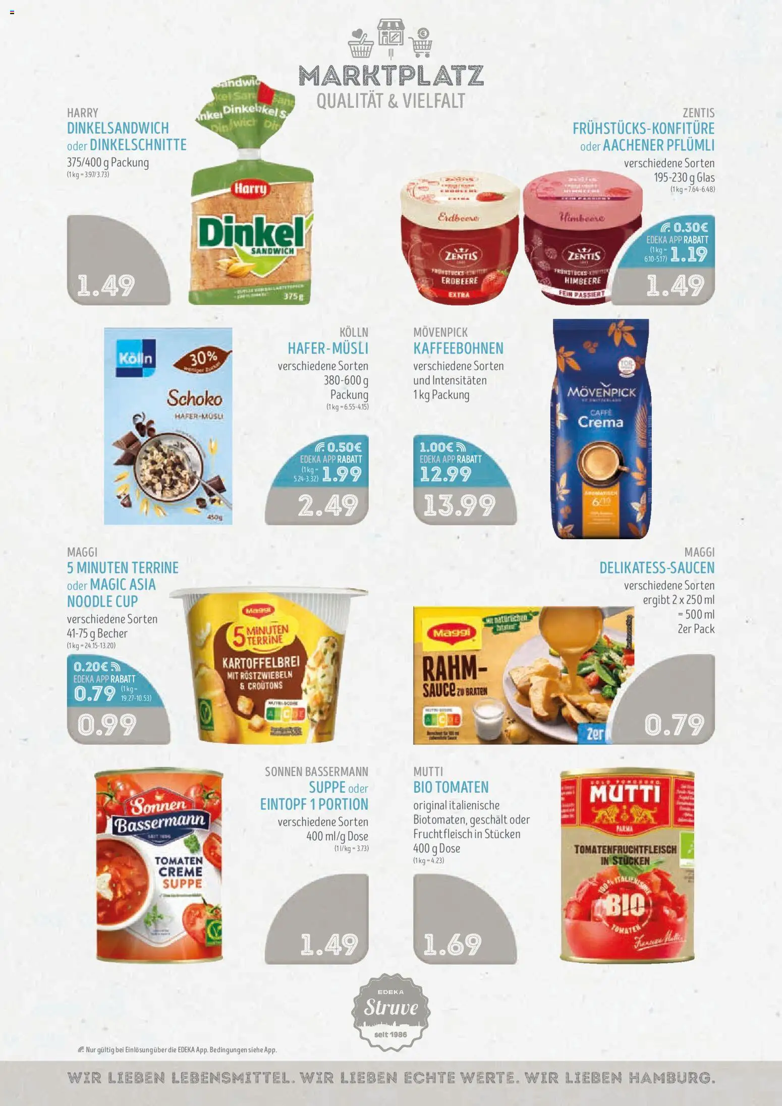 Edeka Struve Prospekt 	 – gültig ab 26.05.2026 | Seite: 12 | Produkte: Kolln, Tomaten, Creme, Himbeere
