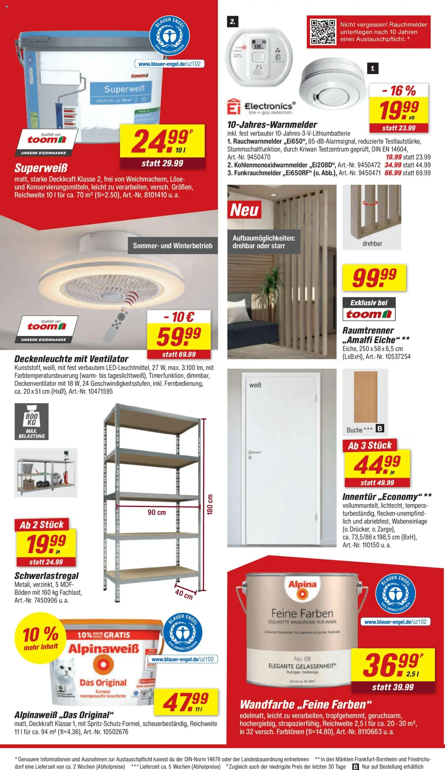 Toom Baumarkt Prospekt – gültig ab 27.06.2026 | Seite: 12