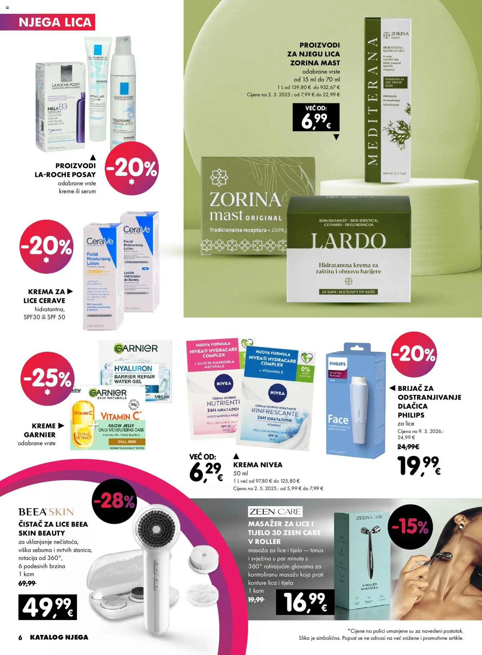 Interspar katalog | vrijedi od 04.06.2026 | Stranica: 6 | Proizvodi: Krema za lice, Brijač, Krema, Cerave