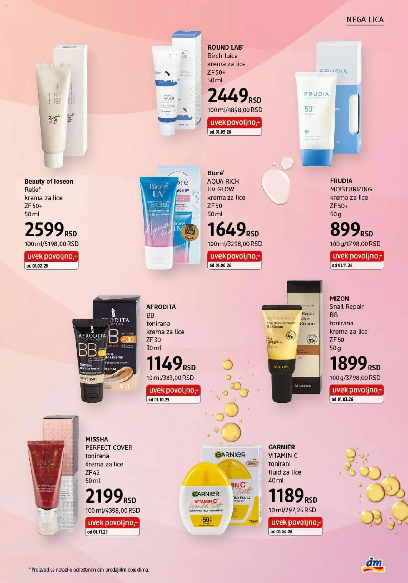 DM Drogerie katalog - važi od 01.06.2026 | Strana: 13 | Proizvode: Garnier, Krema