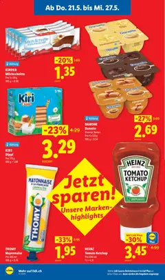 Lidl aktionen Neueröffnung Luzern ab 21.05.2026 gültig | Seite: 2 | Produkte: Ketchup, Mayonnaise