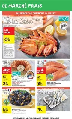 Carrefour Market - Prévisualisation de Carrefour Market catalogue valide à partir de 07/07/2026 | Page: 26 | Produits: Pêche, Sardine, Crevette, Crevettes