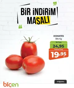 04 Ağustos 2026 tarihinden itibaren geçerli olan Biçen Market kataloğu önizlemesi