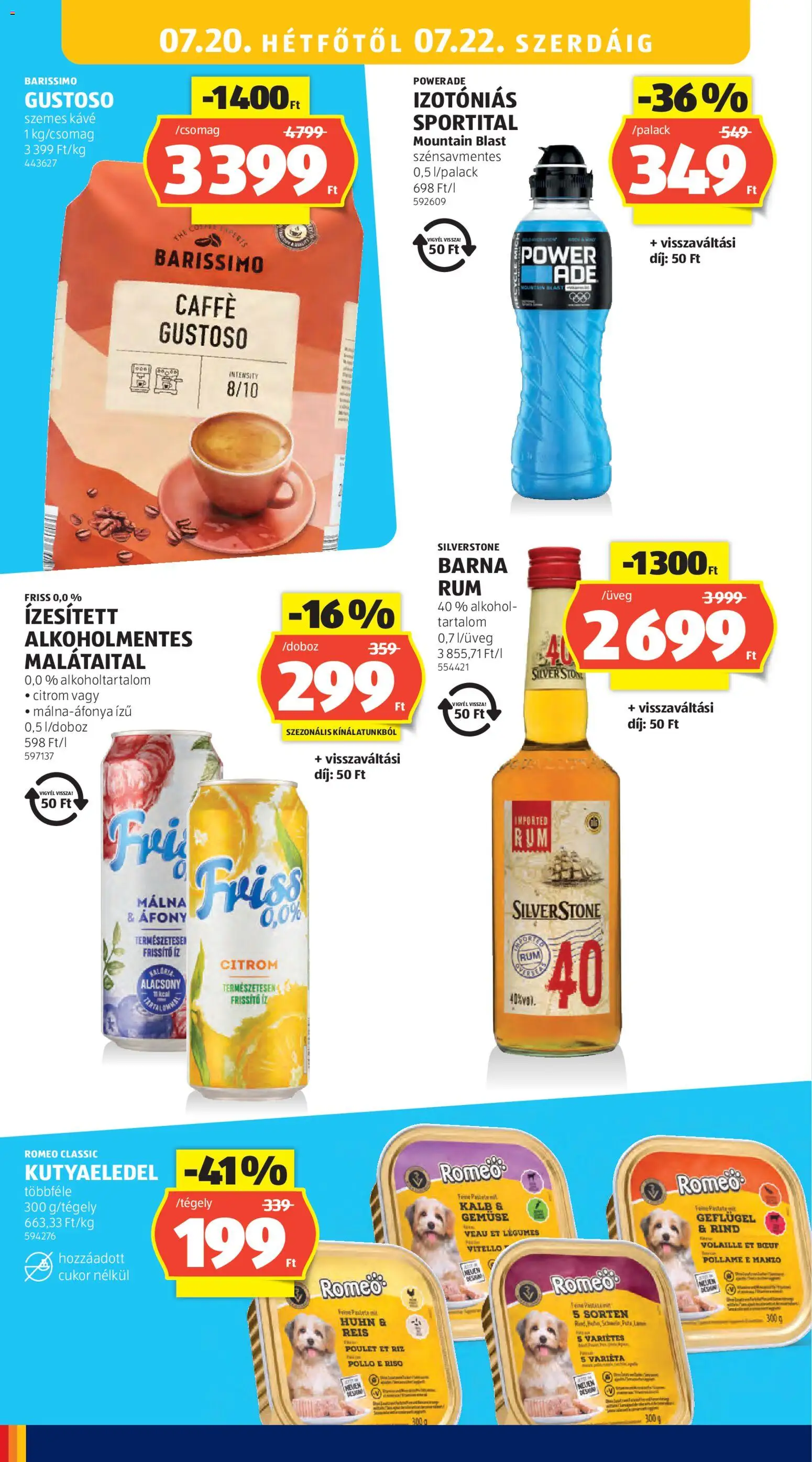Aldi akciós ujság - amely érvényes a következő dátumtól: 2026.07.16. | Oldal: 34