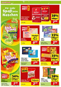 Nah und Frisch Flugblatt ab 29.07.2026 gültig | Seite: 6 | Produkte: Schokolade, Saft