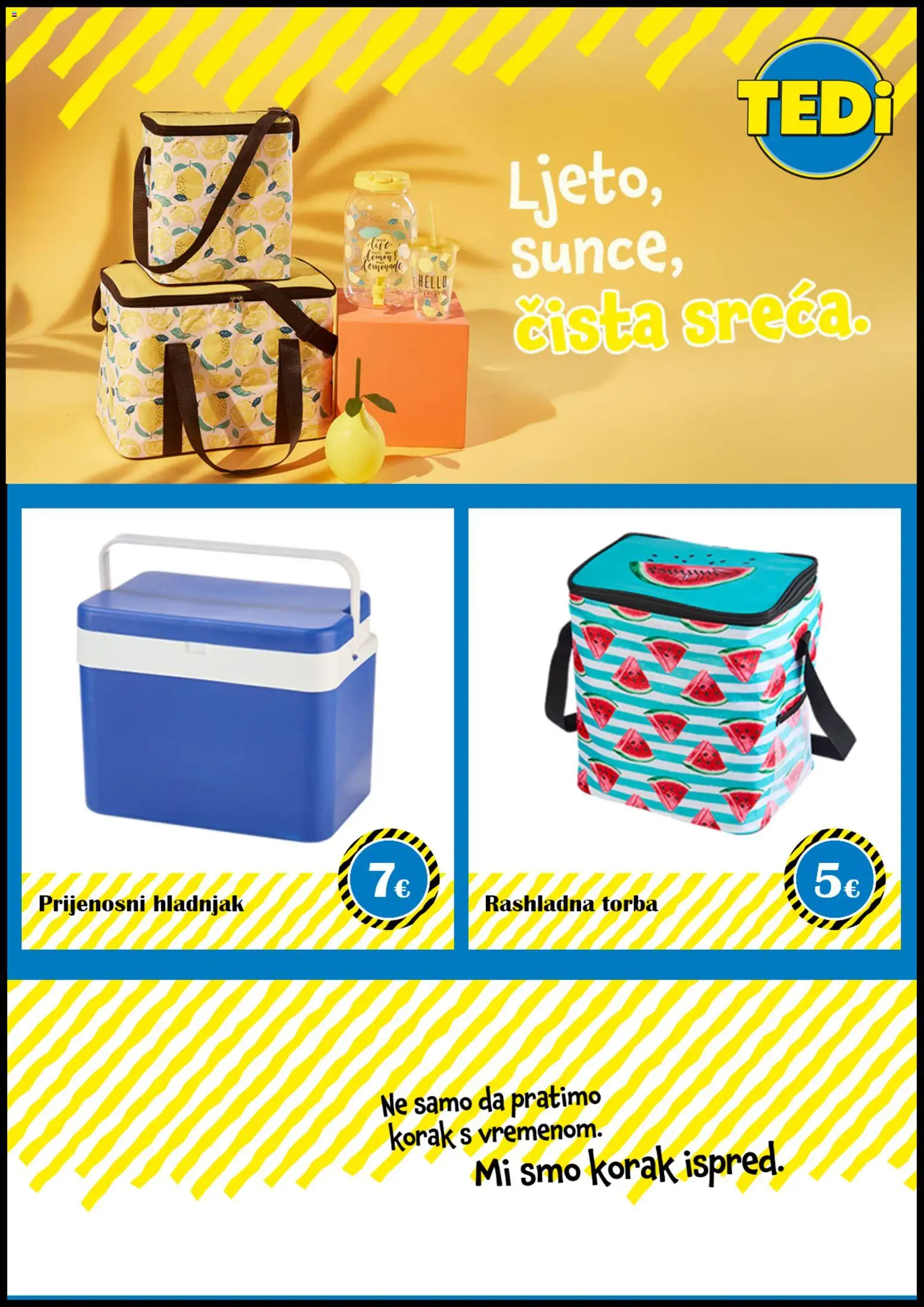 TEDi katalog | vrijedi od 29.07.2026 | Stranica: 1 | Proizvodi: Torba, Hladnjak