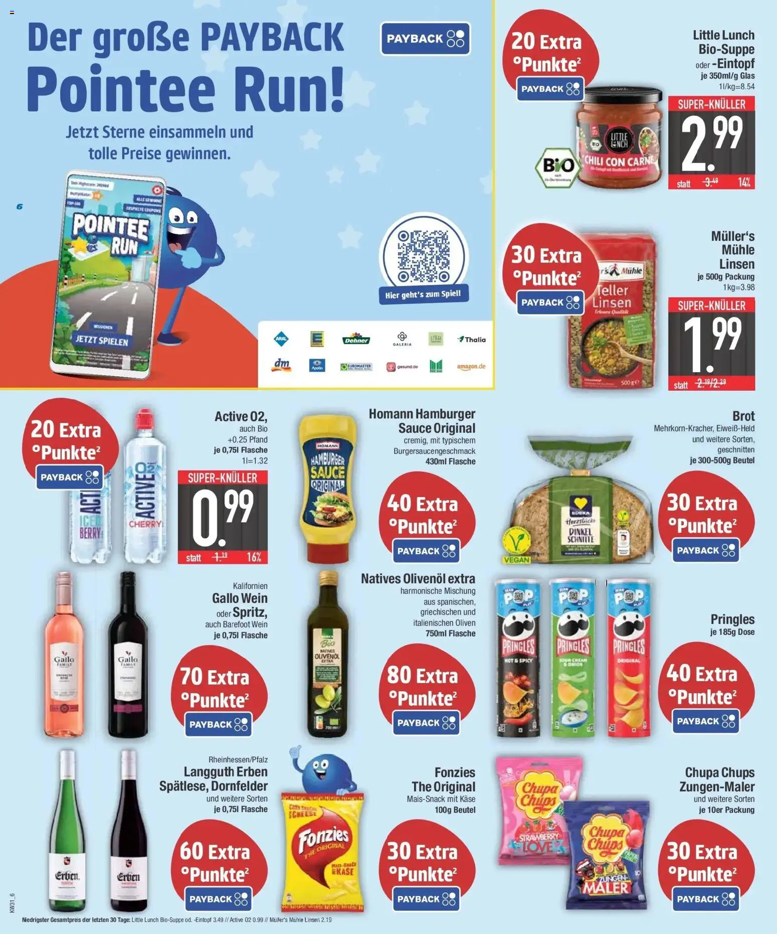 E center Prospekt Großmehring – gültig ab 27.07.2026 | Seite: 6 | Produkte: Käse, Chili, Brot, Pringles