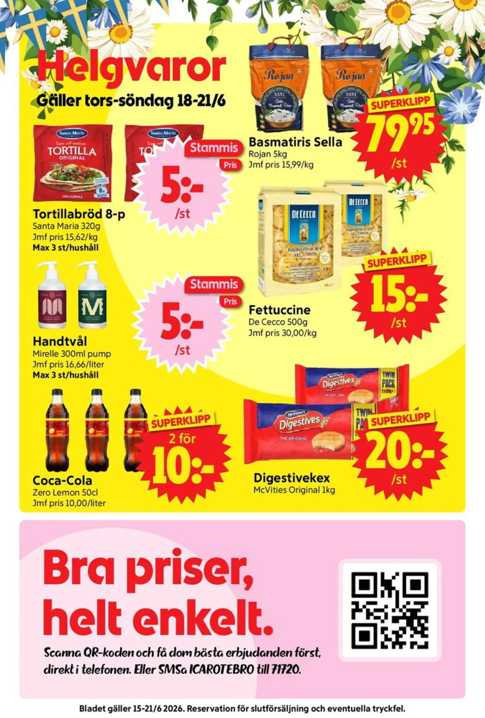 Nya Pulsen reklamblad aktuell från 15.06.2026 | Sida: 23 | Produkter: Tortilla, Pump, Galler, Handtvål