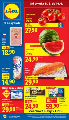 Náhled letáku Lidl leták od 11.06.2026