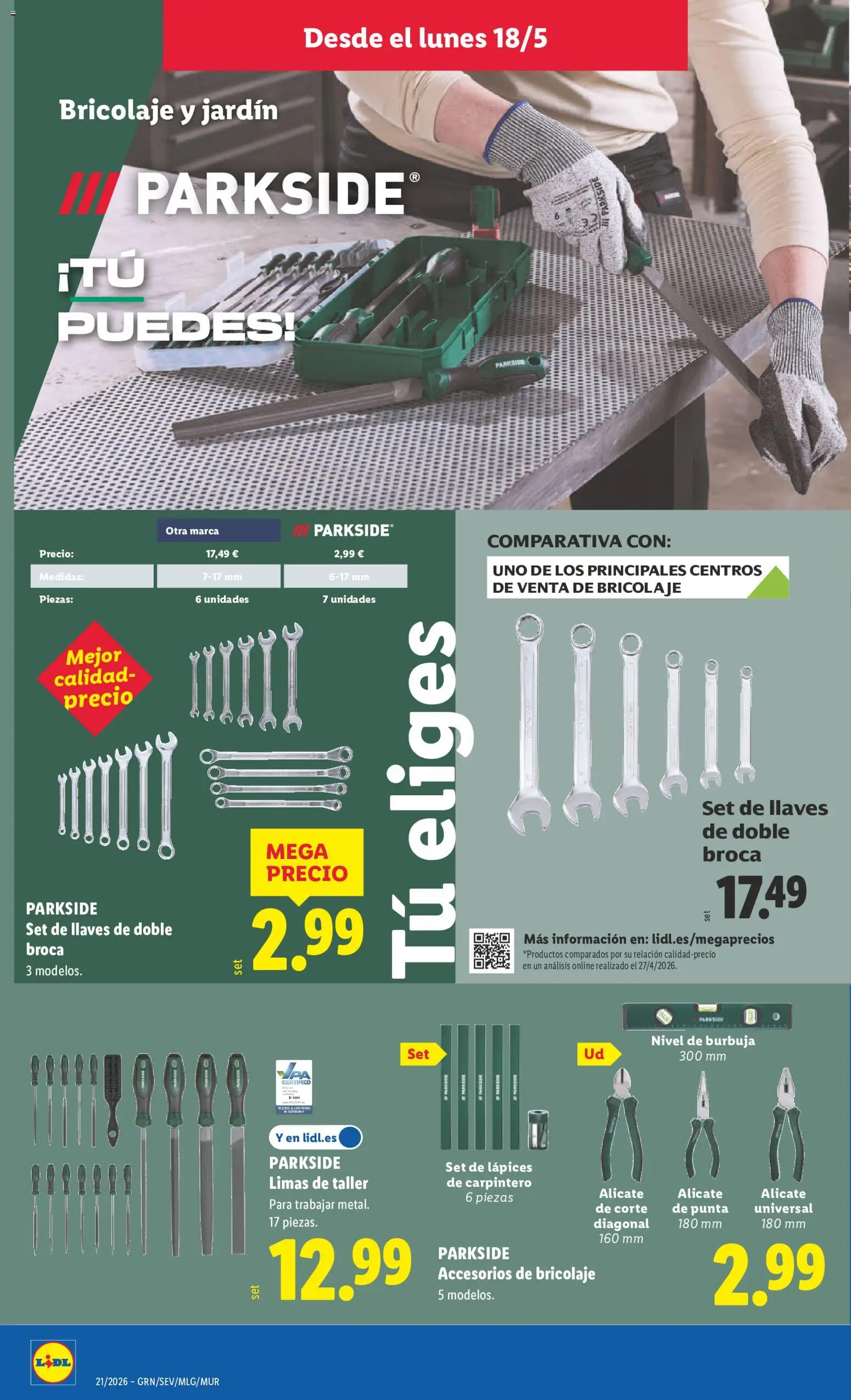 Lidl folleto de bazar │ válido desde el 18.05.2026 | Página: 14