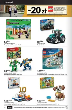 Pogląd oferty "Empik promocje" - ważna od 17.06.2026 | Strona: 72 | Produkty: Lego
