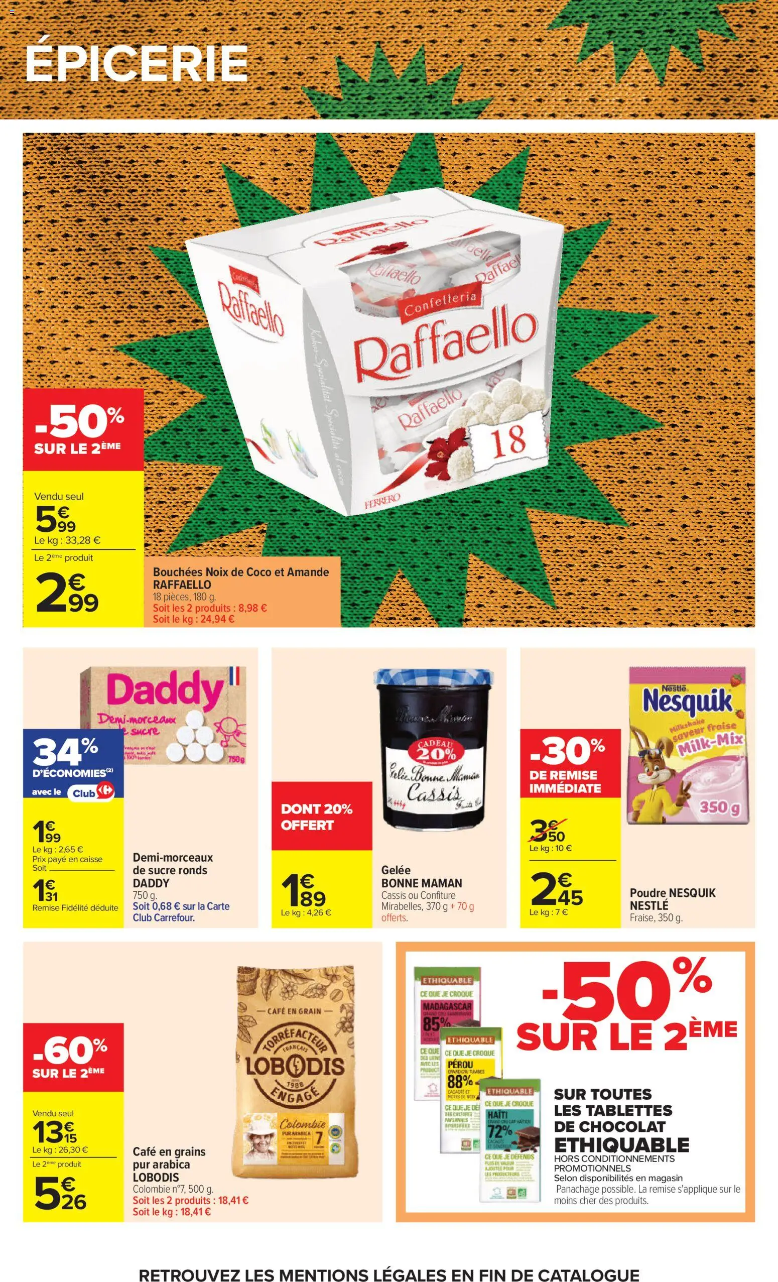 {H1} | Page: 74 | Produits: Café en grains, Café en grain, Café, Gelée
