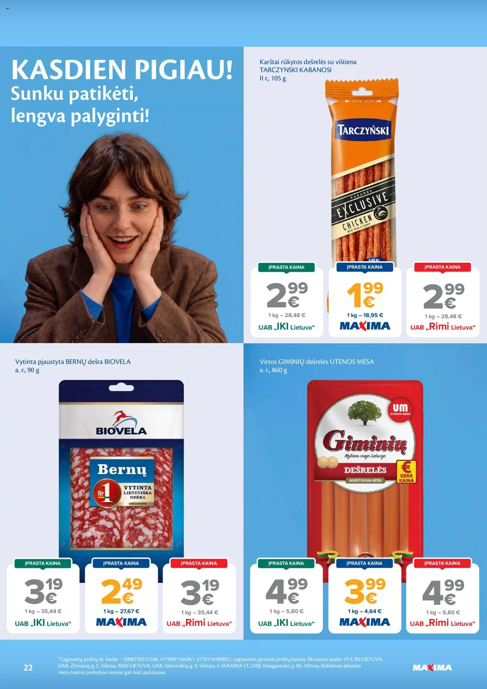 MAXIMA akcijos nuo 2026.10.27 | Puslapis: 22