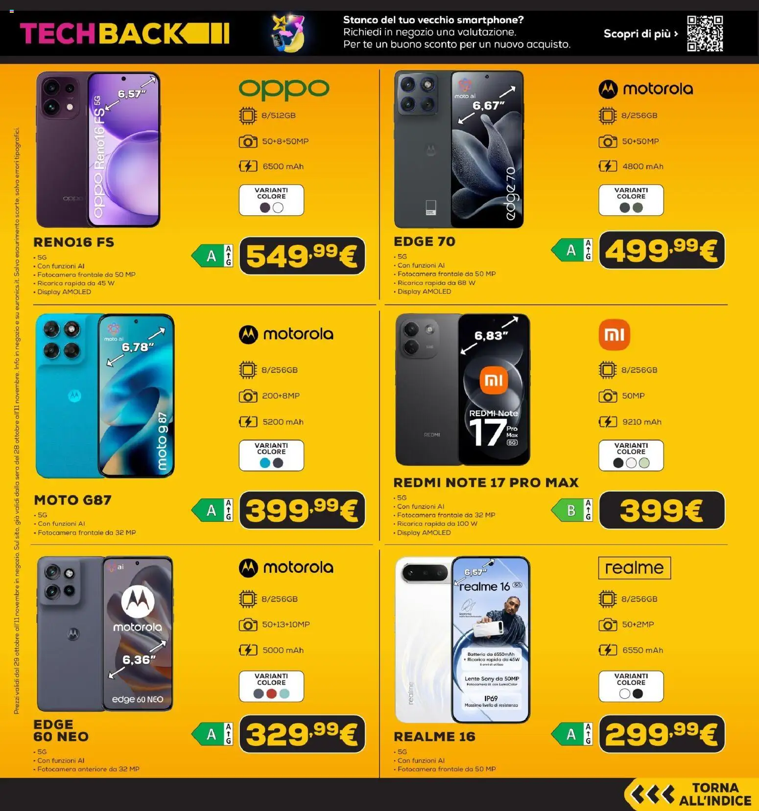 Volantino Euronics del 29/10/2026 | Pagina: 4