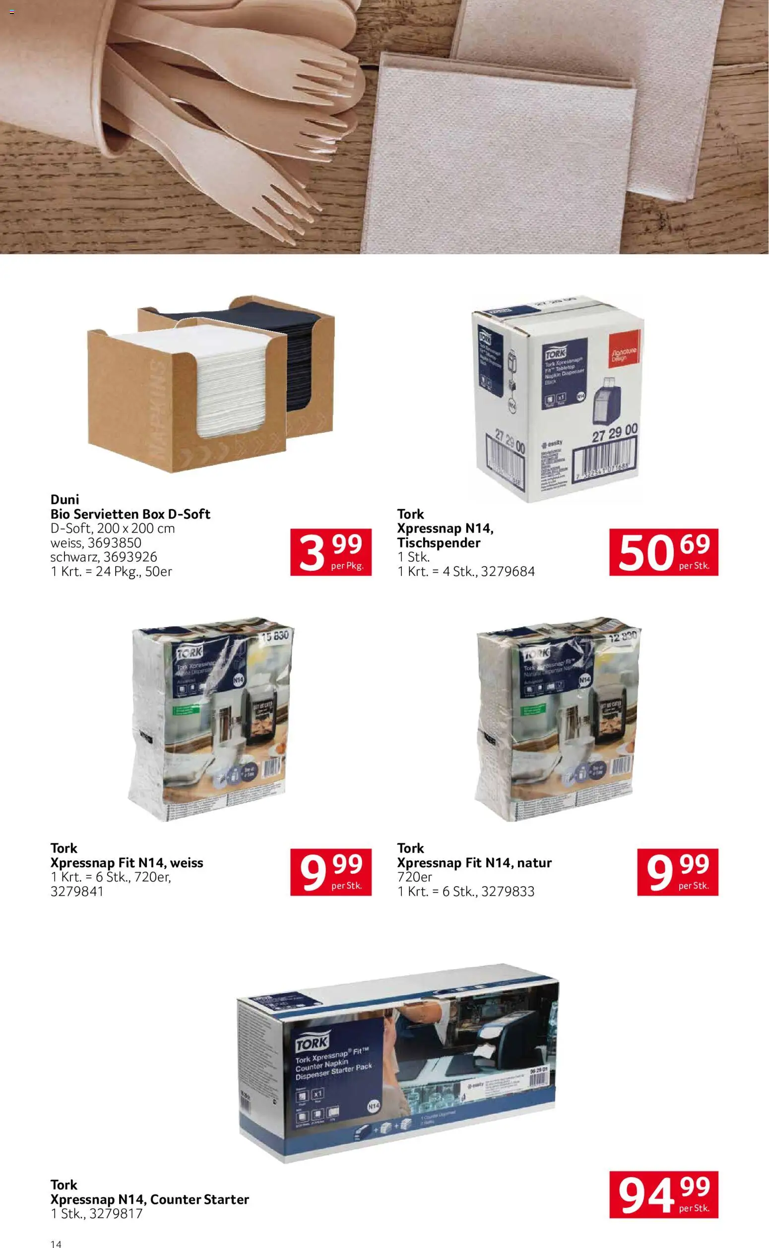 Transgourmet  Mehr als Einweg gültig ab 26.07.2026 | Seite: 14 | Produkte: Box
