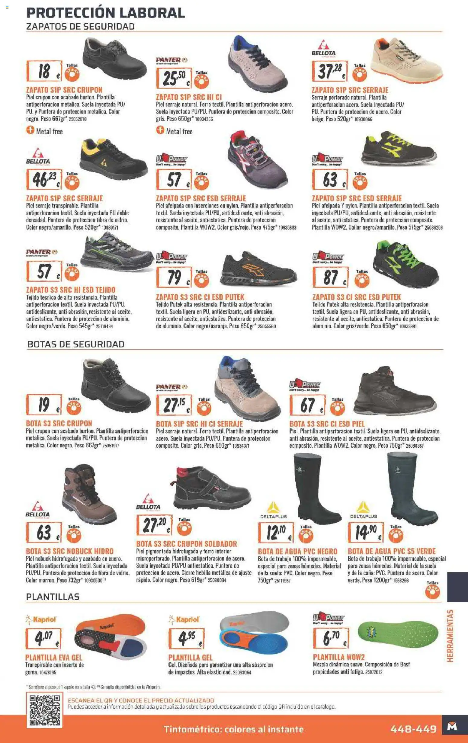 Obramat folleto │ válido desde el 23.03.2026 | Página: 449 | Productos: Botas, Peso