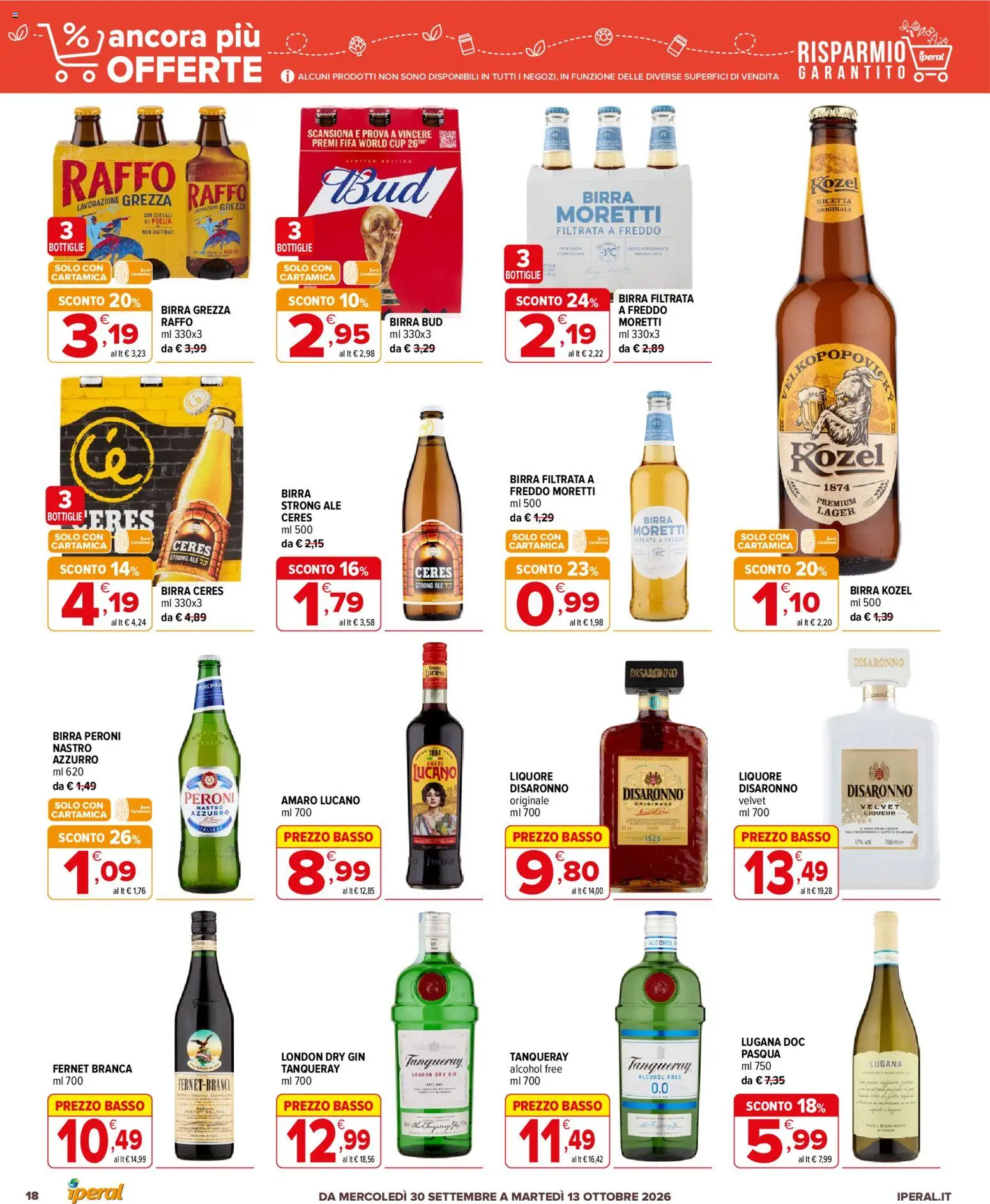 Volantino Iperal del 30/09/2026 | Pagina: 18