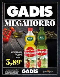 Vista previa Gadis folleto válido desde el 27/08/2026