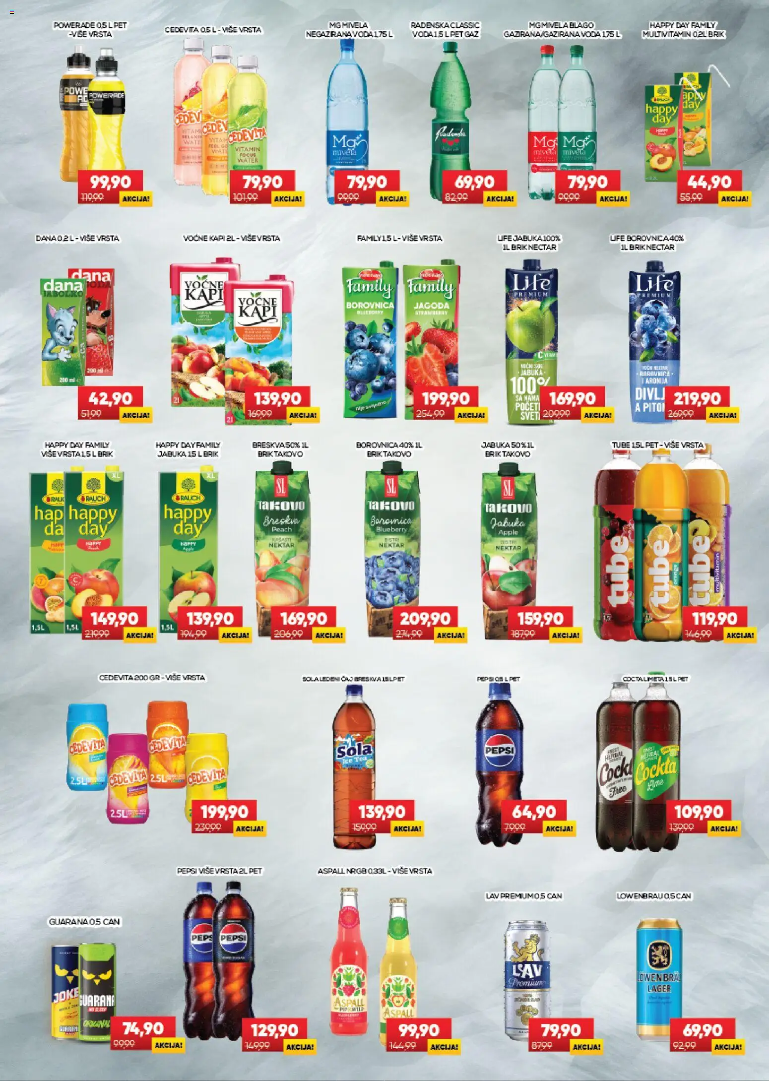 Medius katalog - važi od 28.07.2026 | Strana: 17 | Proizvode: Jagoda, Borovnica, Guarana, Pepsi