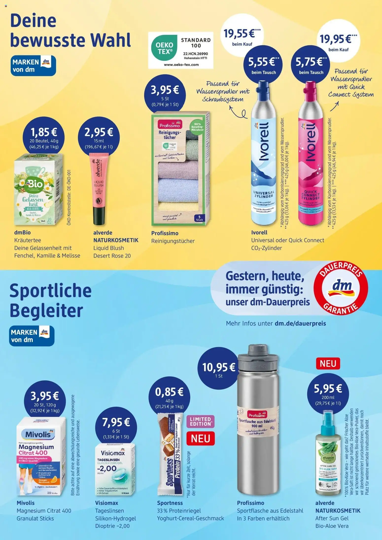 dm drogerie prospekt Gladbeck – gültig ab 05.05.2026 | Seite: 4 | Produkte: Orangen, Reinigungstücher, After Sun, Blush