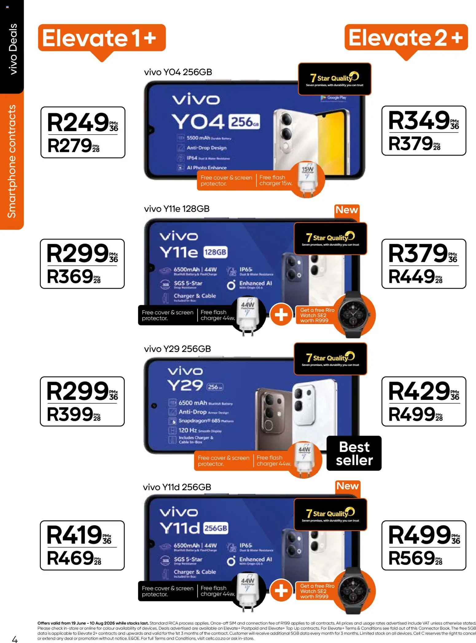 New Cell C catalogue – valid from 19.06.2026 | Page: 6