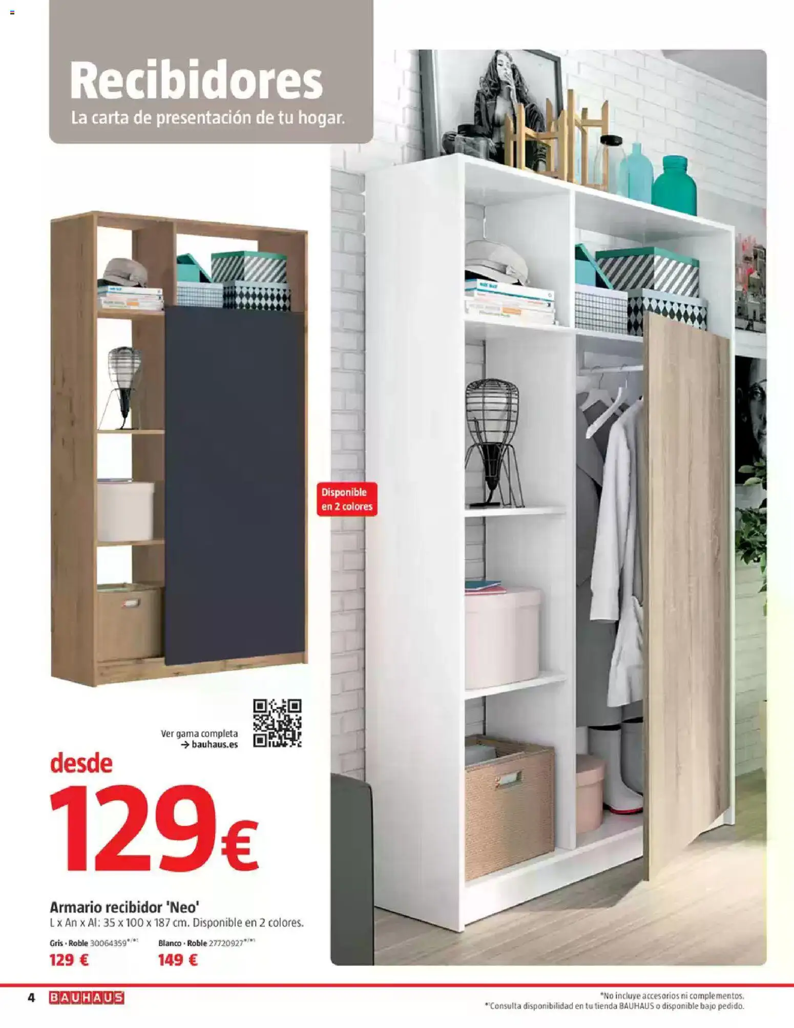 Bauhaus Ordenación │ válido desde el 18/08/2026 | Página: 4 | Productos: Armario