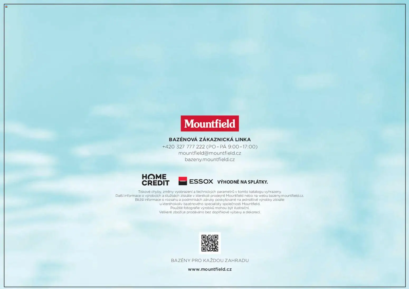 Mountfield leták - Bazény od 05.08.2026 | Strana: 48