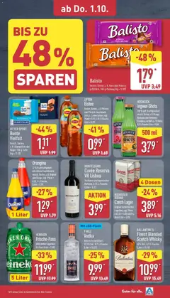 Aldi Prospekt ab 28.09.2026 gültig | Seite: 33 | Produkte: Kamin, Kartoffeln, Zwiebeln, Pasta
