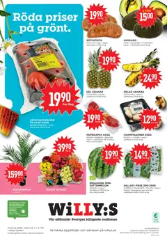 Willys erbjudanden - Förhandsvisning av reklamblad från butik Willys aktuell från 01.06.2026 | Sida: 8