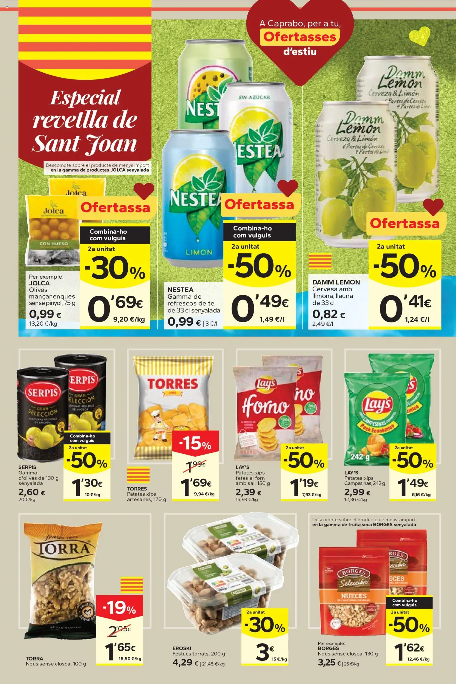 Caprabo folleto │ válido desde el 11.06.2026 | Página: 8 | Productos: Cerveza, Té