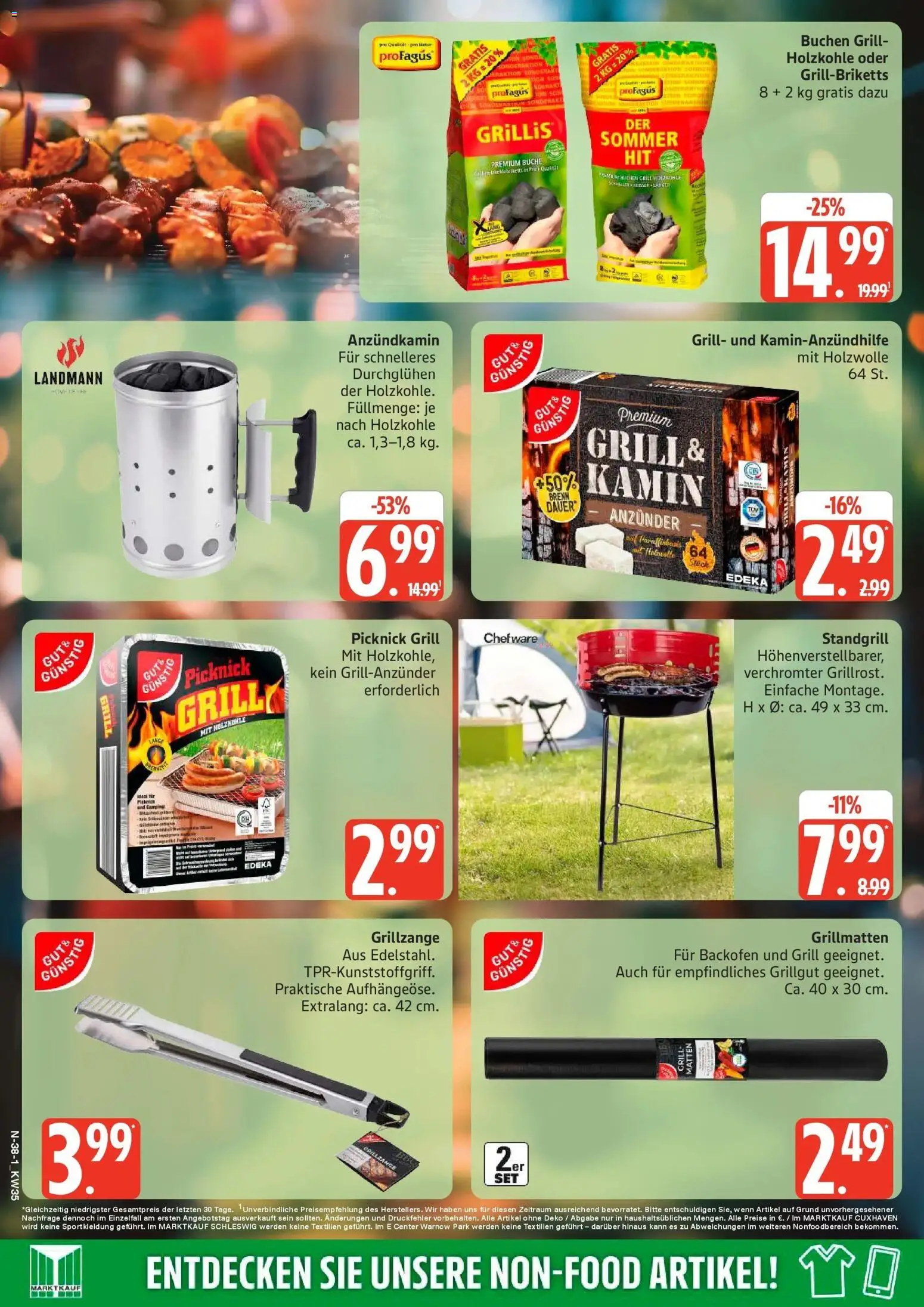 Marktkauf Prospekt Buxtehude (ab 24.08.2026) » Angebote online | Seite: 38 | Produkte: Sony, Grill, Kamin, Backofen