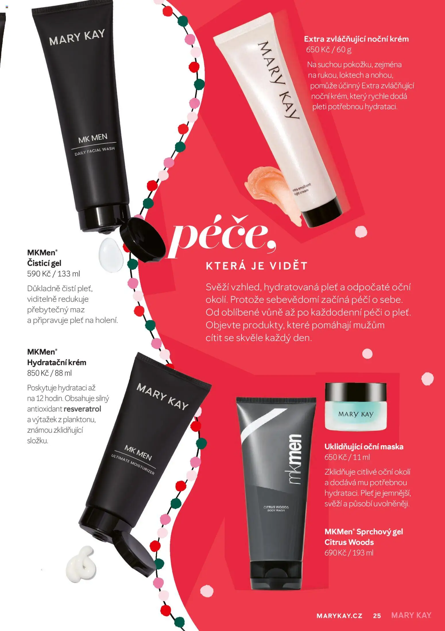 Mary Kay kniha o kráse od 30.09.2026 | Strana: 25 | Produkty: Krém, Hydratační krém, Body, Maska