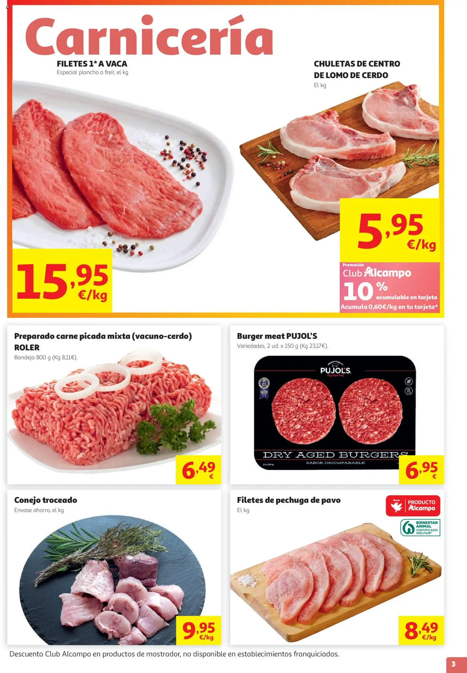 Alcampo HG Catalán Litoral │ válido desde el 15/07/2026 | Página: 3 | Productos: Cerdo, Plancha, Bandeja