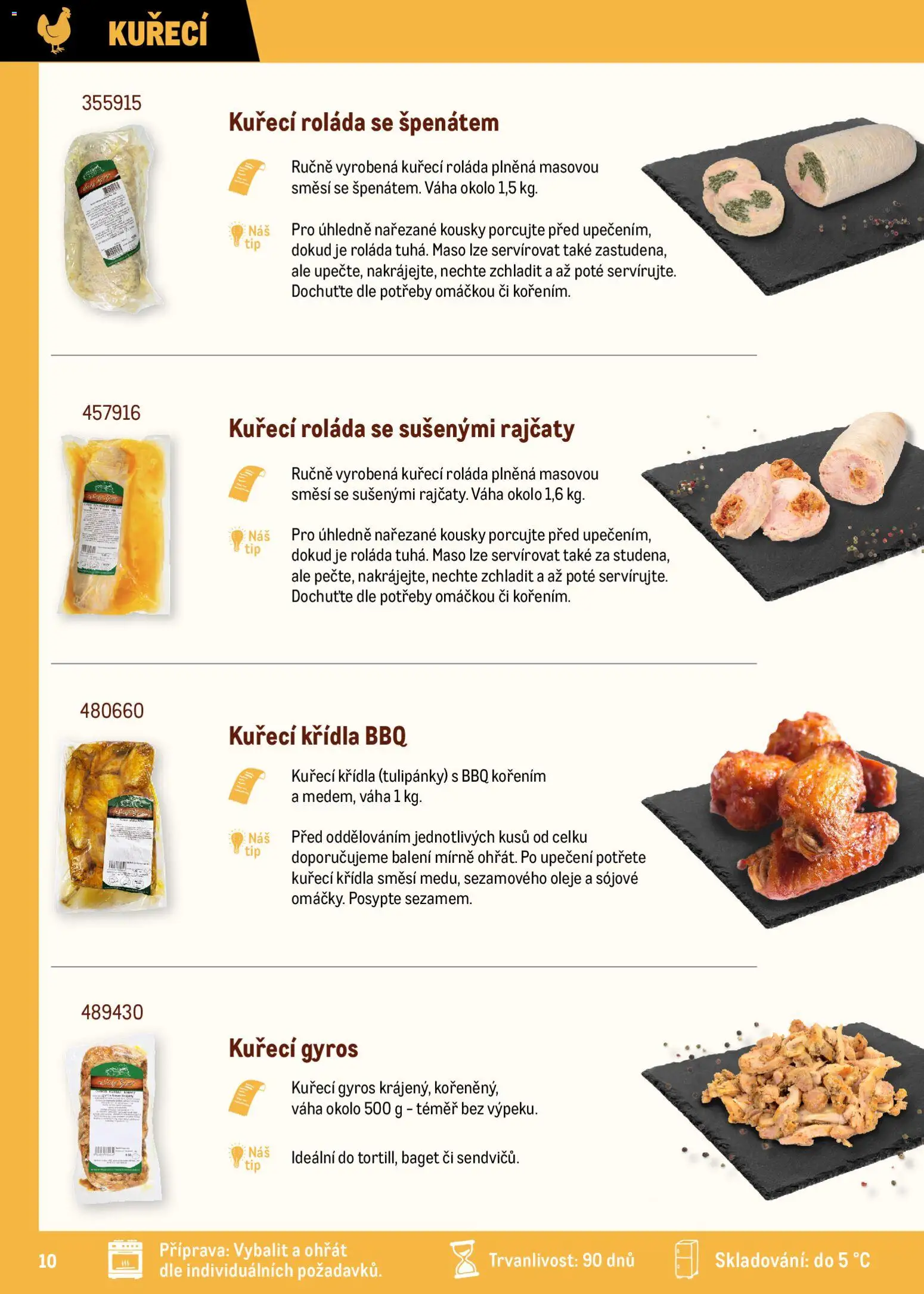 Makro leták - Maso upravené metodou sous-vide od 01.11.2025 | Strana: 10 | Produkty: Oleje, Gyros, Kuřecí Křídla, Maso