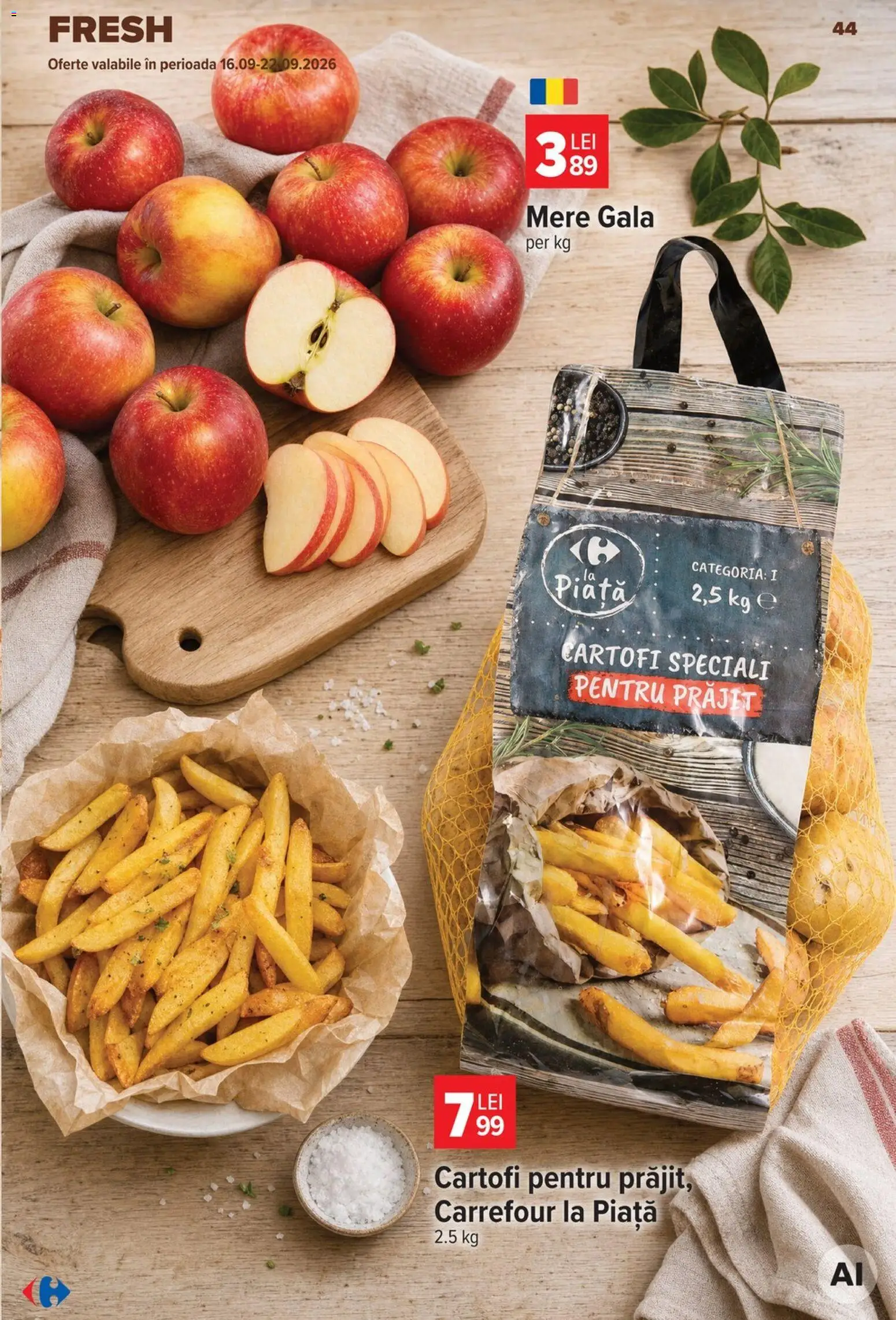 Noul catalog Carrefour – valabil de la 09.09.2026 | Pagină: 44 | Produse: Lapte, Cofetărie