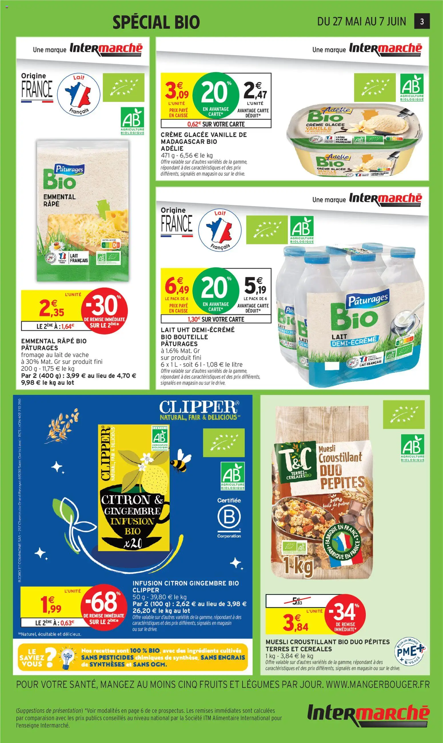 {H1} | Page: 3 | Produits: Citron, Emmental, Fromage, Huile
