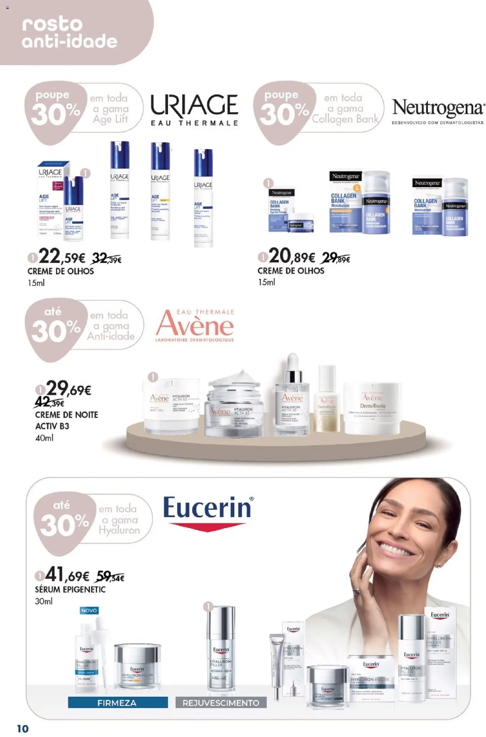 Pingo Doce Bem Estar Mulher Lojas │ válido de 03.03.2026 | Página: 10 | Produtos: Sérum, Creme