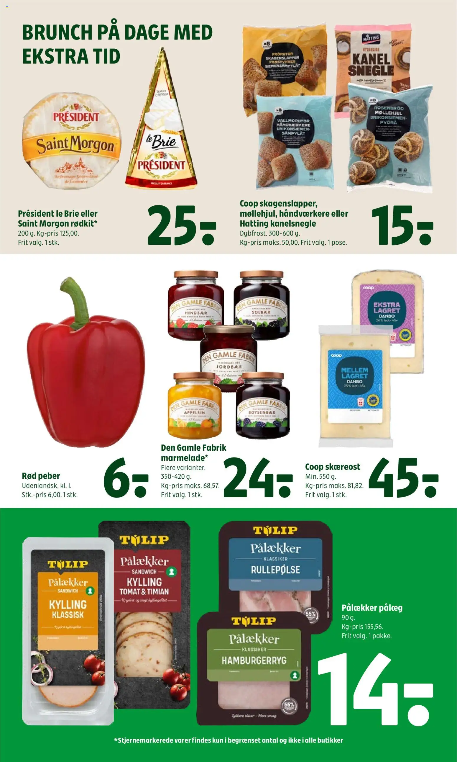 Coop 365 tilbudsavis – gyldig fra 09/07/2026 | Side: 10 | Produkter: Jordbær, Hamburgerryg, Solbær, Timian