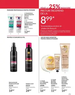 Ofertele Avon valabile de la 01.08.2026 | Pagină: 171 | Produse: Șampon, Unt, Cremă, Șampon uscat