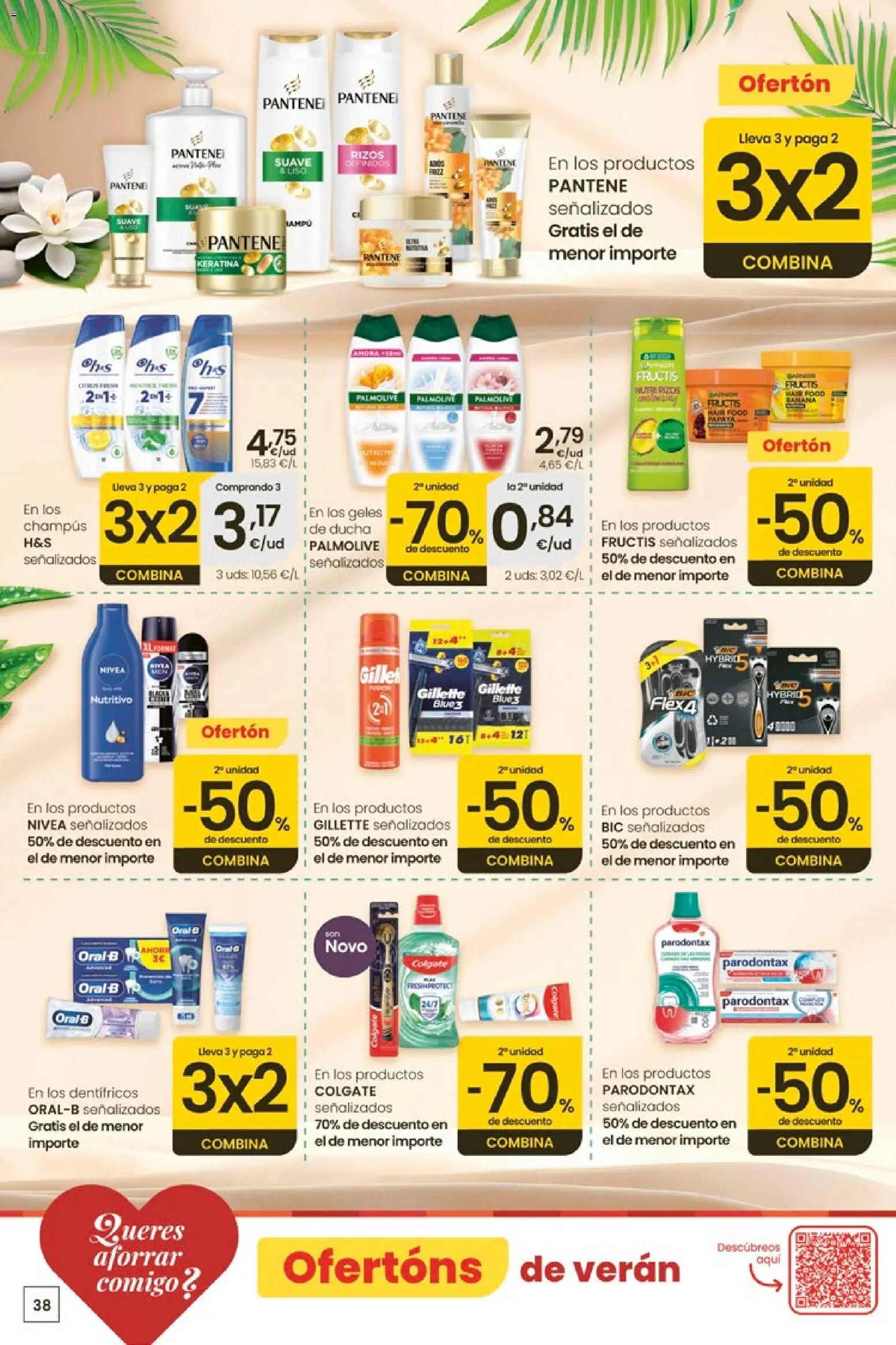 Eroski Ofertóns de verán │ válido desde el 11.06.2026 | Página: 38 | Productos: Ducha