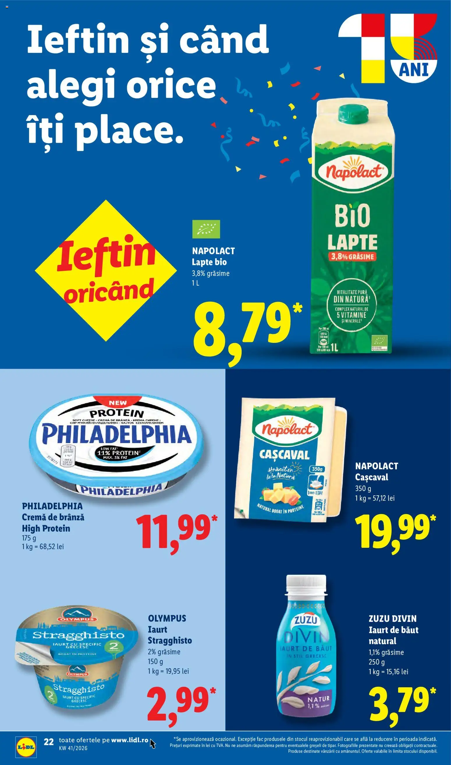 Noul catalog Lidl – valabil de la 05.10.2026 | Pagină: 22