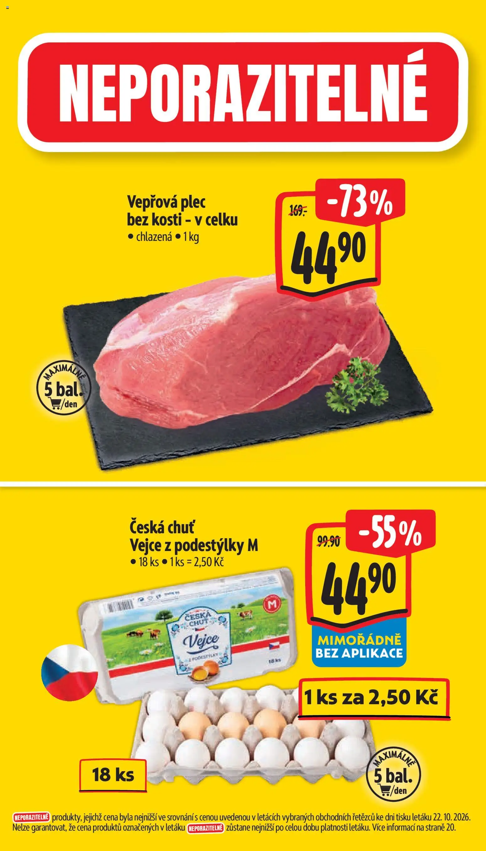 Albert leták - Supermarket Příbor, Šumperk od 28.10.2026 | Strana: 2